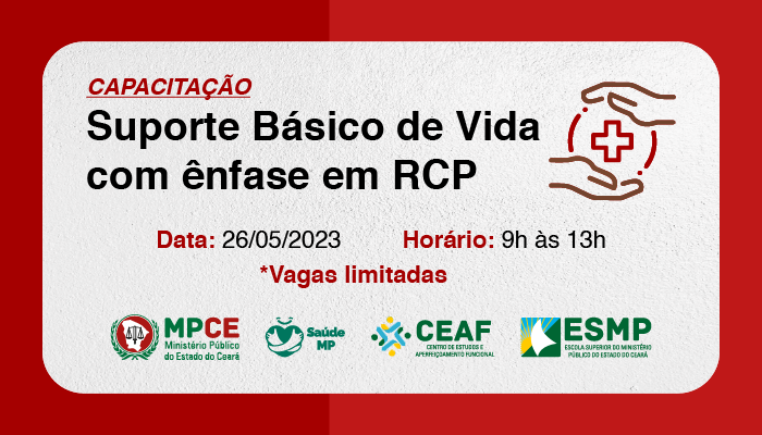 SUPORTE BÁSICO DE VIDA COM ÊNFASE EM REANIMAÇÃO CARDIOPULMONAR - RCP