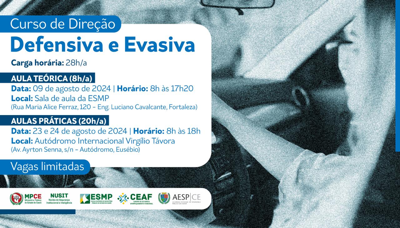 CURSO DE DIREÇÃO DEFENSIVA E EVASIVA