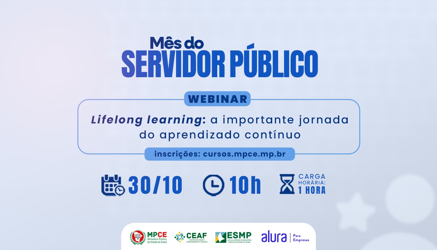 WEBINAR: LIFELONG LEARNING - A IMPORTANTE JORNADA DO APRENDIZAD0 CONTÍNUO