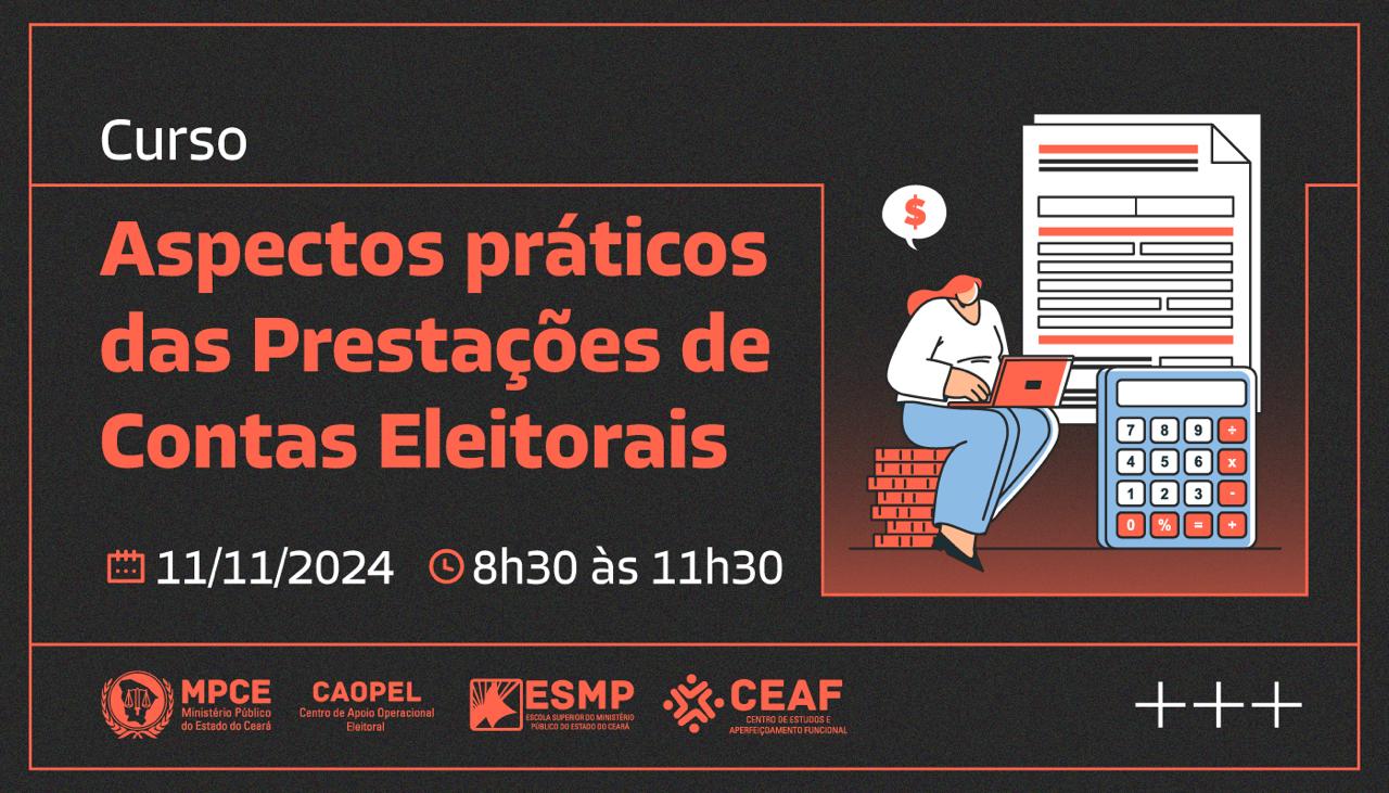 CURSO ASPECTOS PRÁTICOS DAS PRESTAÇÕES DE CONTAS ELEITORAIS