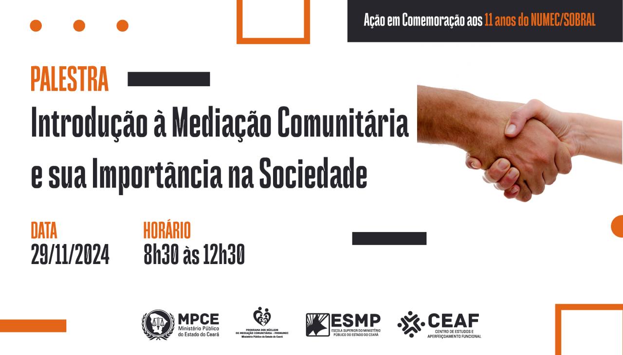 INTRODUÇÃO À MEDIAÇÃO COMUNITÁRIA E SUA IMPORTÂNCIA NA SOCIEDADE