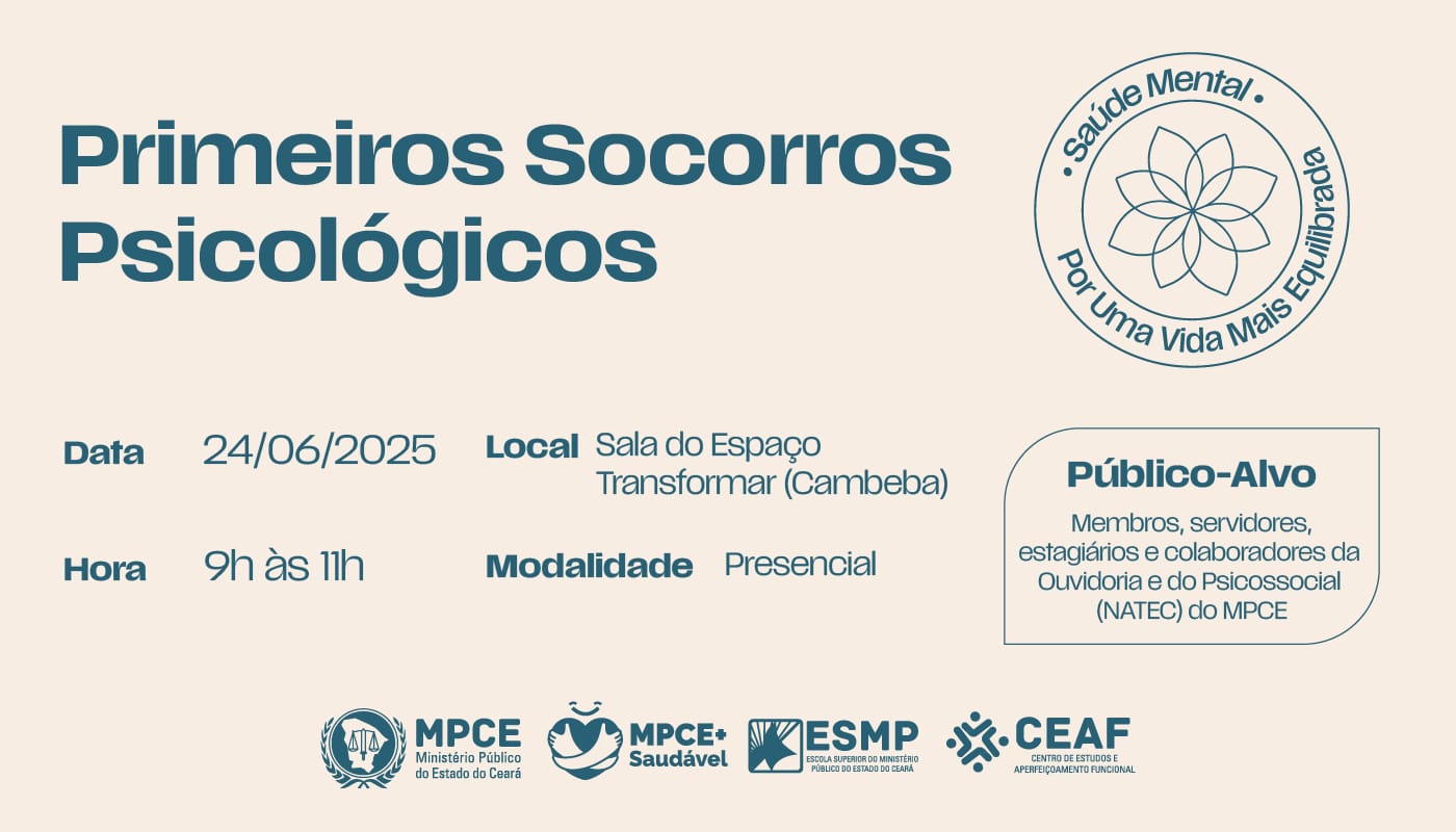 PRIMEIROS SOCORROS PSICOLÓGICOS