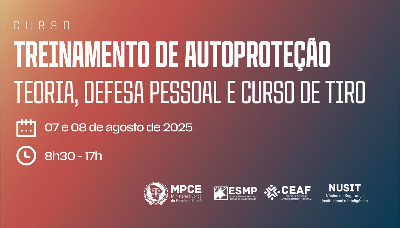 TREINAMENTO DE AUTOPROTEÇÃO - TEORIA, DEFESA PESSOAL E CURSO DE TIRO