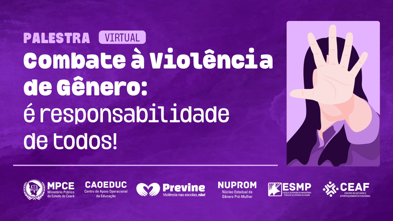 COMBATE A VIOLÊNCIA DE GÊNERO: É RESPONSABILIDADE DE TODOS