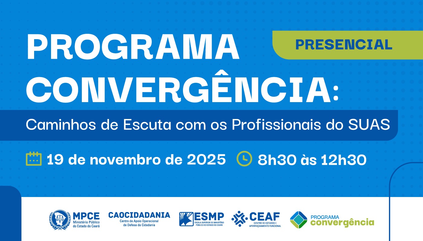 PROGRAMA CONVERGÊNCIA - CAMINHOS DE ESCUTA COM OS PROFISSIONAIS DO SUAS