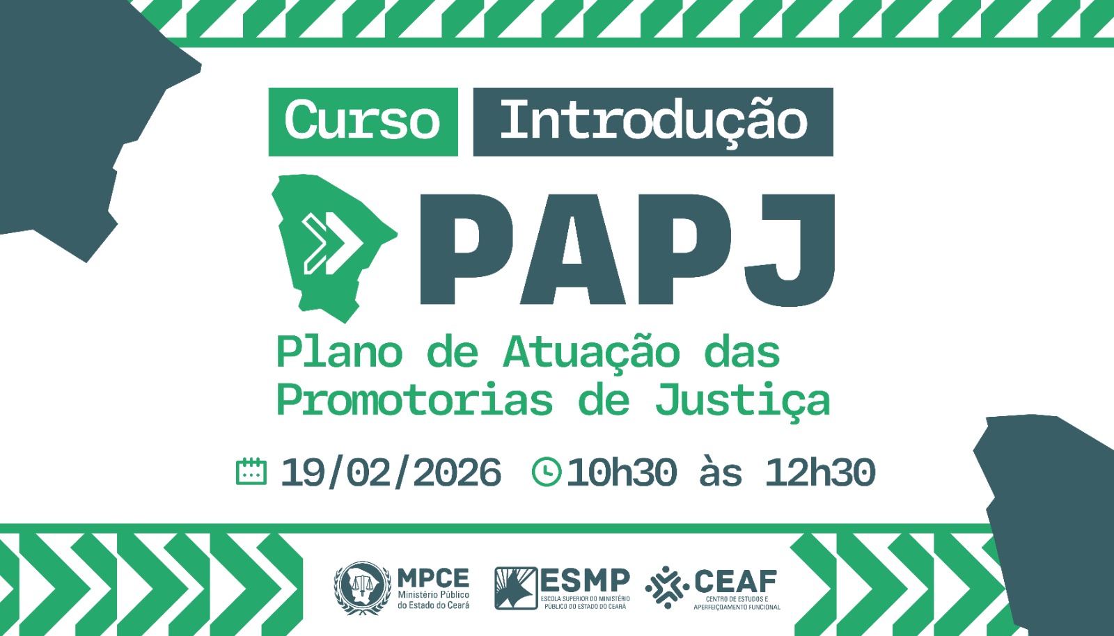 CURSO DE INTRODUÇÃO AO PLANO DE ATUAÇÃO DAS PROMOTORIAS DE JUSTIÇA (PAPJ)