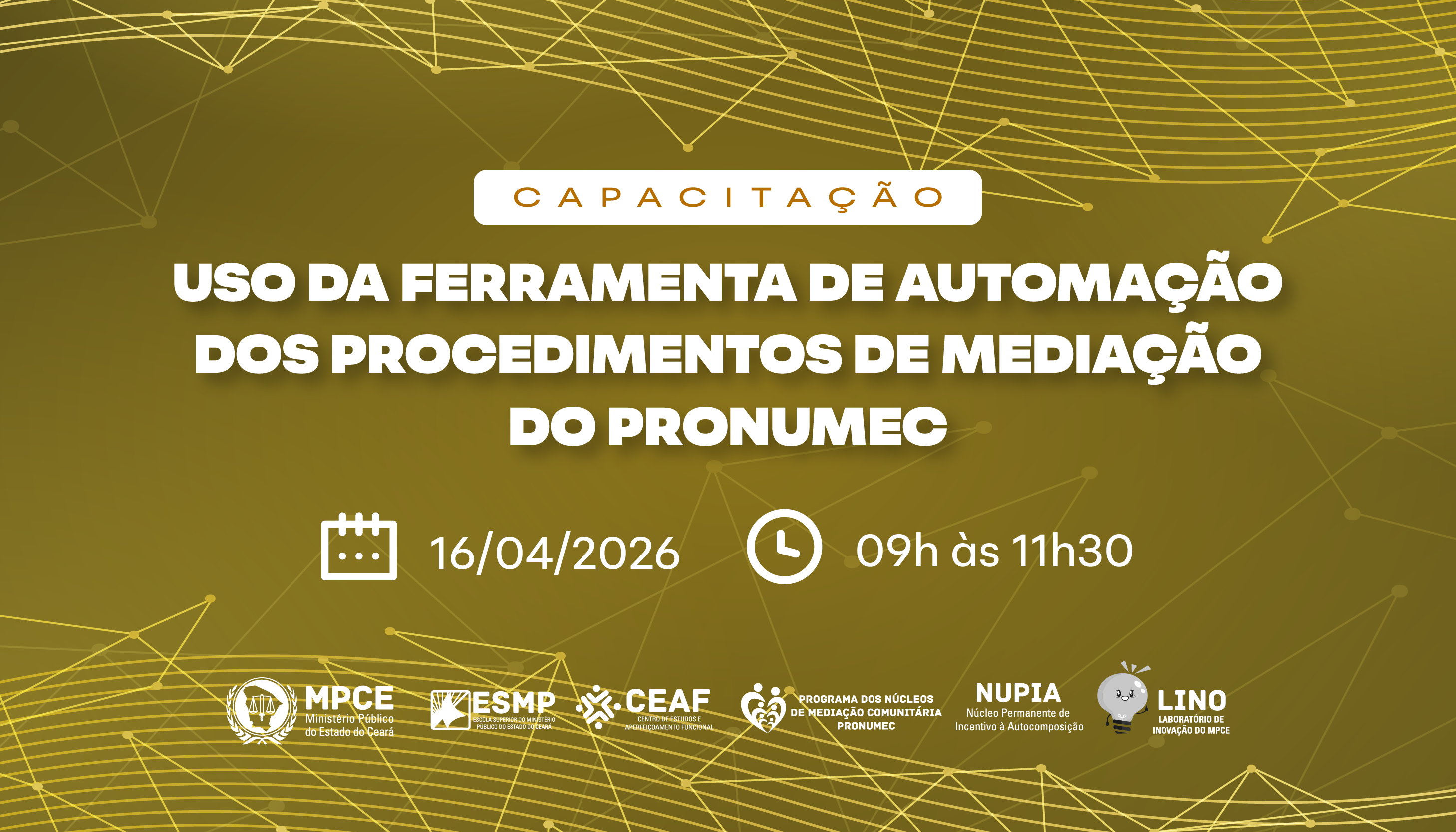 USO DA FERRAMENTA DE AUTOMAÇÃO DOS PROCEDIMENTOS DE MEDIAÇÃO DO PRONUMEC