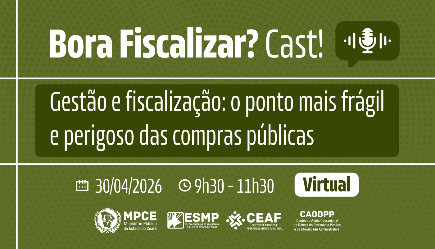 BORA FISCALIZAR? CAST!