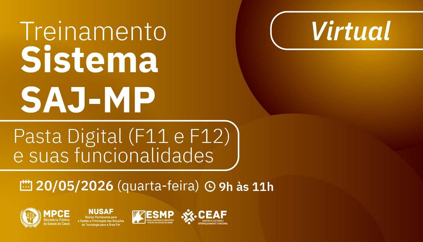 TREINAMENTO SISTEMA SAJMP - PASTA DIGITAL (F11 E F12) E SUAS FUNCIONALIDADES