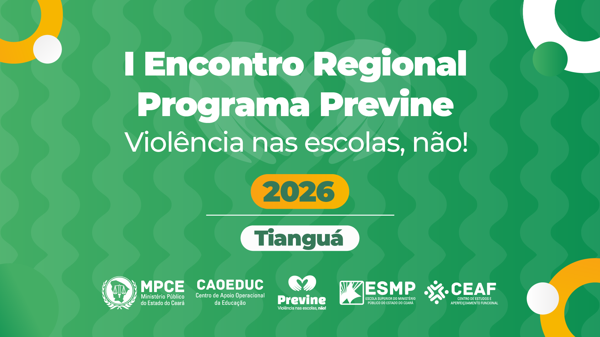 I ENCONTRO REGIONAL PROGRAMA PREVINE - TIANGUÁ