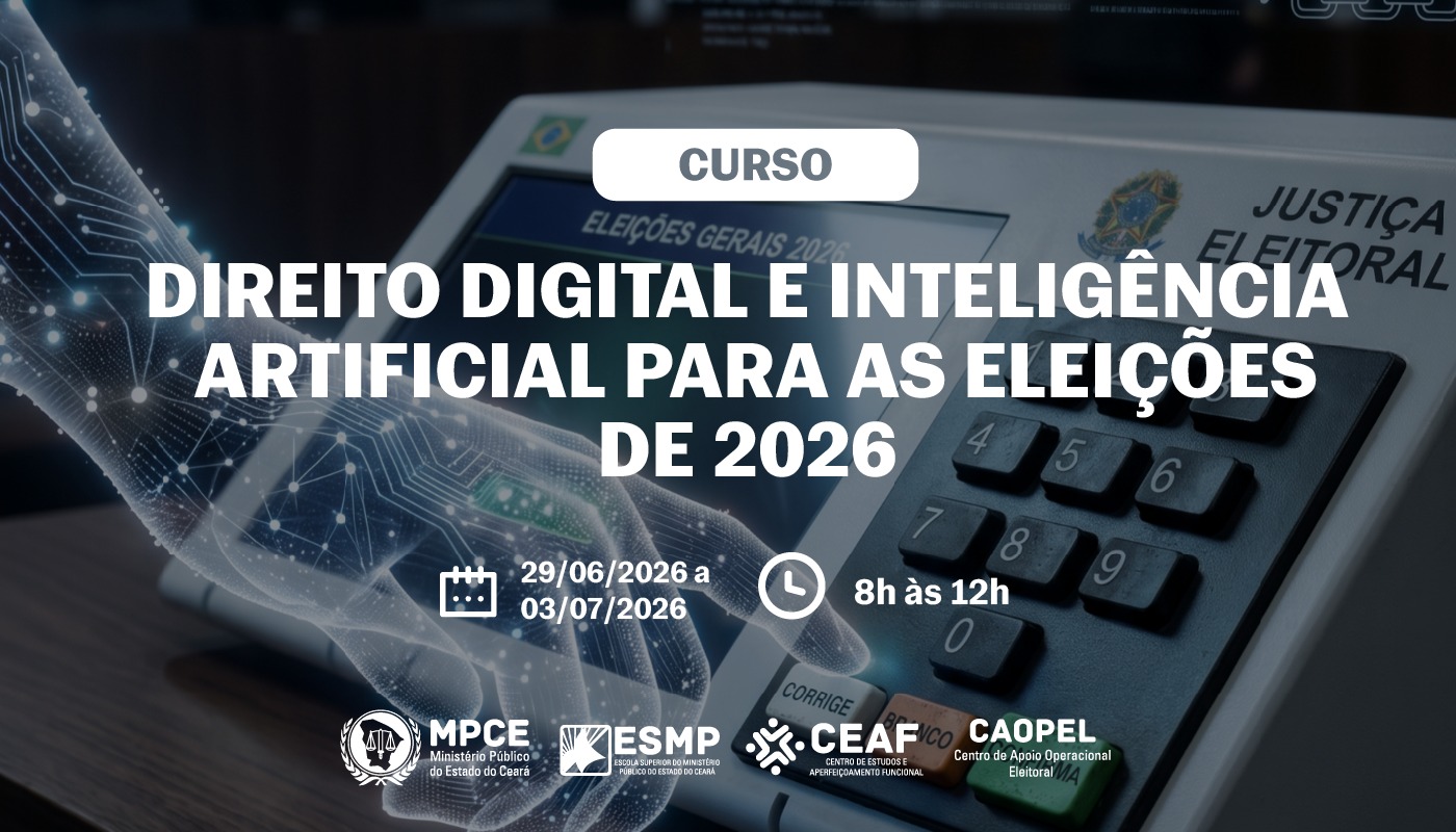 CURSO DE DIREITO DIGITAL E INTELIGÊNCIA ARTIFICIAL PARA AS ELEIÇÕES DE 2026