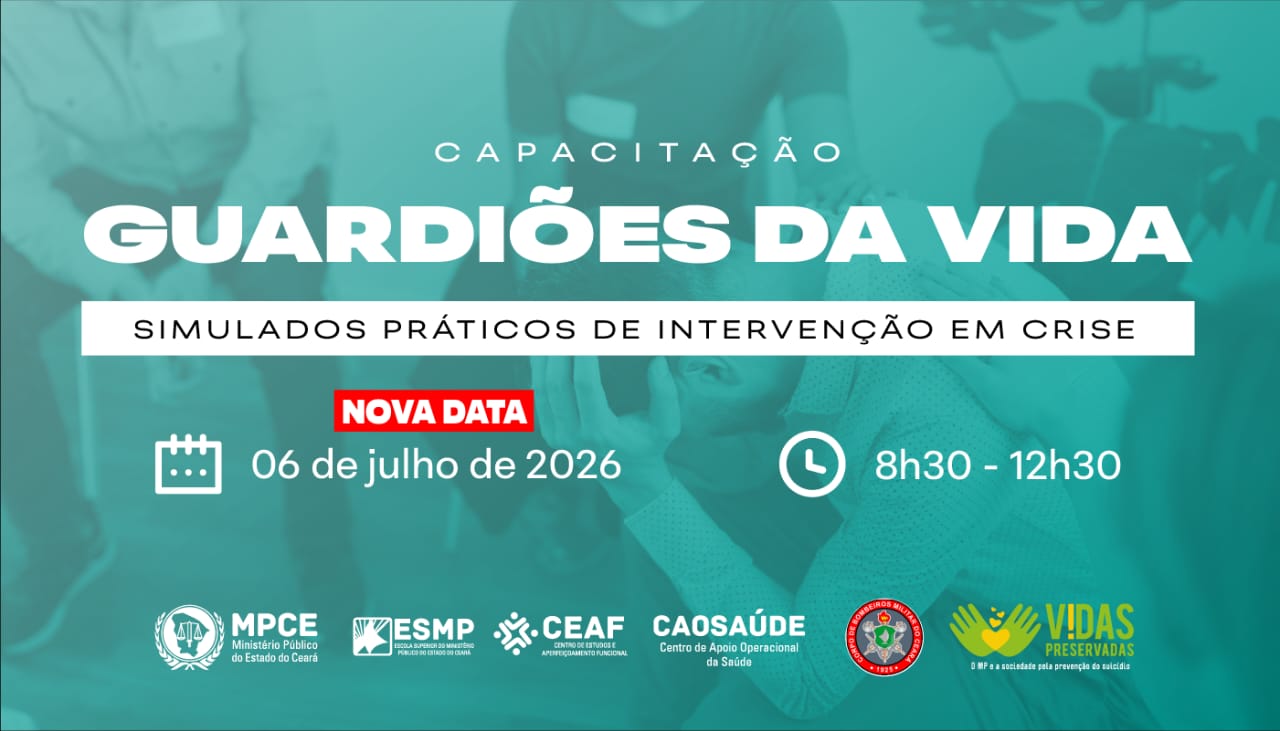 GUARDIÕES DA VIDA - SIMULADOS PRÁTICOS DE INTERVENÇÃO EM CRISE