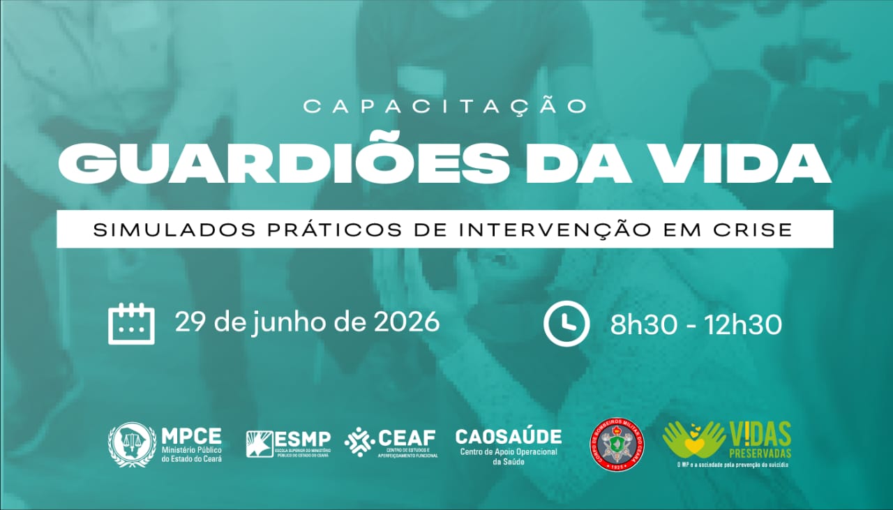 GUARDIÕES DA VIDA - SIMULADOS PRÁTICOS DE INTERVENÇÃO EM CRISE