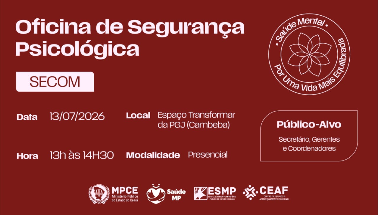 OFICINA DE SEGURANÇA PSICOLÓGICA (SECOM)