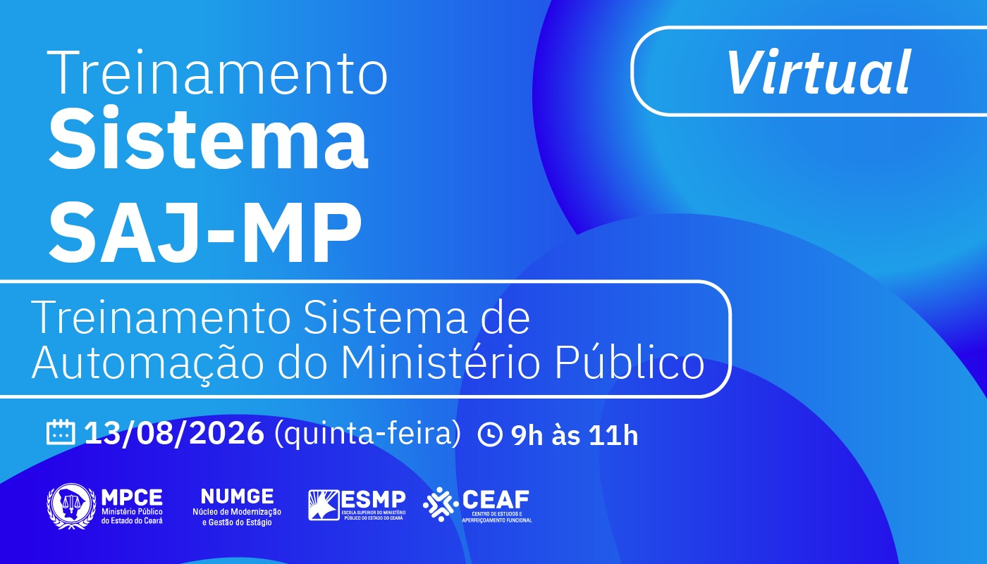 TREINAMENTO SISTEMA SAJ-MP
