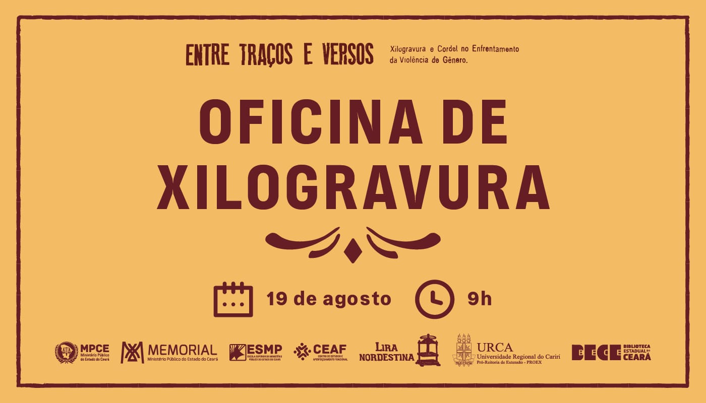 OFICINA DE XILOGRAVURA